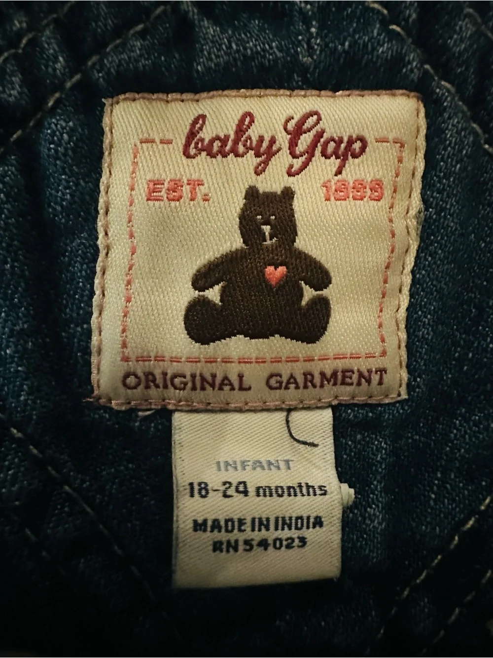 GAP girl’s baby